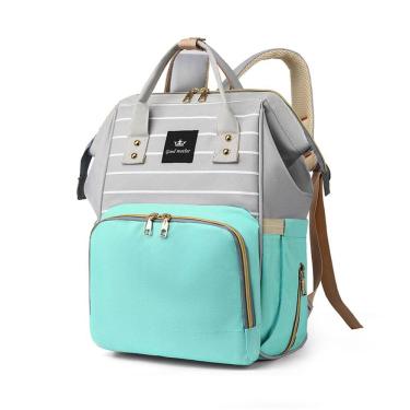 Imagem de Bolsa Mochila Maternidade Cor Preto Bebê Espaçosa Reforçada