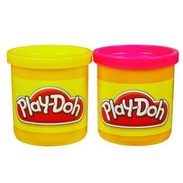 Imagem de Massinha de Modelar - Play-Doh - Conjunto com 2 Cores -Amarelo e Rosa HASBRO
