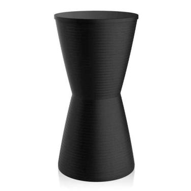 Imagem de Banqueta Dub Im In área Externa E Interna Polipropileno Preto 56,3 Cm (altura)