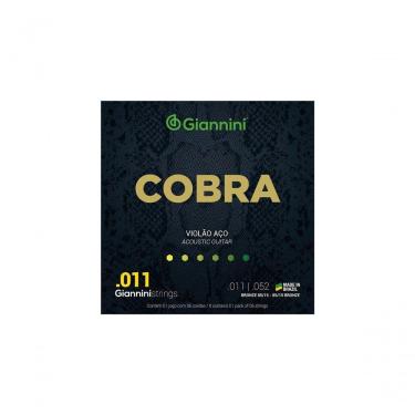 Imagem de Encordoamento Violão Aço Cobra .011 Bronze Geeflk
