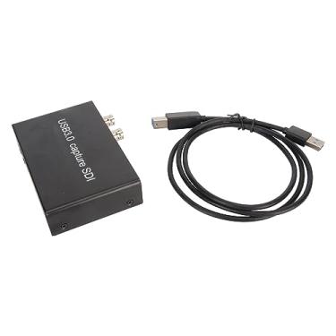 Imagem de Cryfokt Placa de Captura de Vídeo 1080P de Com Suporte de Microfone para Gravação de Jogos Ao | Plug and Play para Twitch, | Porta USB3.0