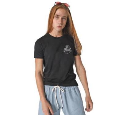 Imagem de Camiseta Colcci Masculina Authentic Denim Brand Preta-Masculino