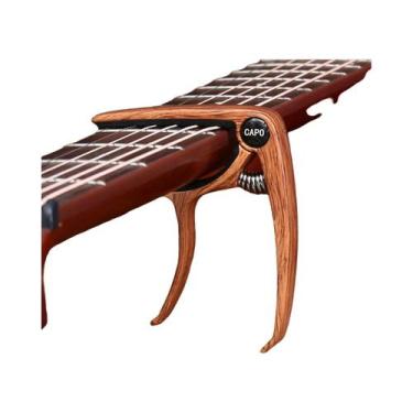 Imagem de Capotraste De Alumínio Profissional Para Guitarras Acústicas E Elétric