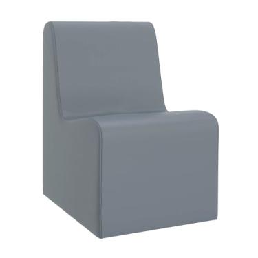 Imagem de Children's Factory Cadeira de contorno grande, cadeiras infantis mistas e combinadas, sofás, otomanos e cubos de canto, cheia de espuma e resistente à água, assento flexível para sala de aula, cadeira