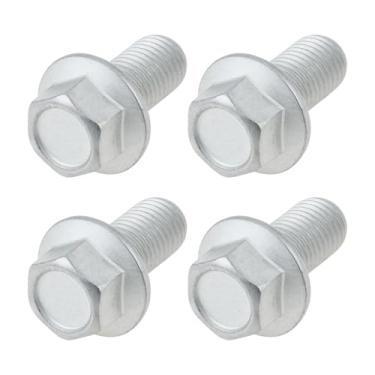 Imagem de YINETTECH 4 peças M10 x 1,25 x 20 parafusos sextavados de lâmina de cortador de grama 90105-960-710 compatíveis com Honda HR214 HRA214 HR215 HRA215 HR216 HRA216