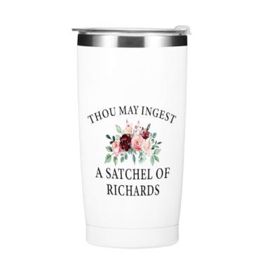 Imagem de jealance Copo de presente engraçado, humor sarcástico 590 ml, caneca de café de aço inoxidável, copo de viagem, dizendo piada, copo isolado com tampa para carro, presentes de aniversário de Natal para