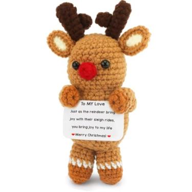 Imagem de AHONEY Presentes feitos à mão com apoio emocional positivo para cervos (para meu amor)