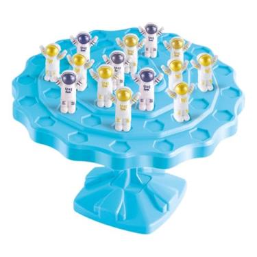 Imagem de Jogo Infantil de Astronauta para Empilhar - Quebra-Cabeça Interativo de Mesa