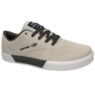Imagem de Tênis Mormaii Urban Smash Masculino - Bege e Cinza, 42
