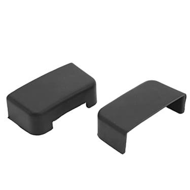 Imagem de Generic Ajuste Traseiro para Plugue de Trilho Deslizante de Assento Substituição de Capa Protetora de Borracha Adequada para Modelo 3 2017-2022, Conjunto de 4 Protetores de Plugue Anti-chute, Fácil