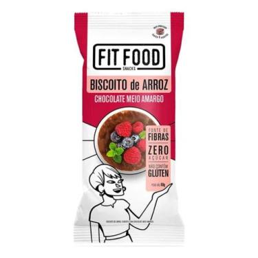 Imagem de Biscoito de Arroz Chocolate Armago Fit Food 60g