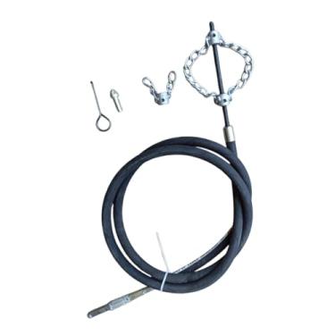 Imagem de Fenteer Desentupidor de ralos com cabo, removedor de entupimentos, ferramenta para desentupir canos e pias na cozinha, 5 Metros