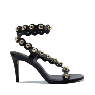 Imagem de Sandalia Carrano Salto Alto com Aplicações 