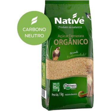 Imagem de Açúcar Demerara Orgânico Native 1Kg - Envio Imediato