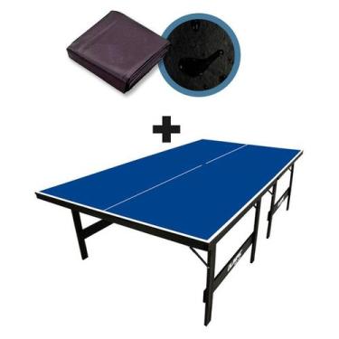 Imagem de MESA DE PING PONG MDP 15mm Olimpic 1013 + Capa para mesa Aberta/Montad