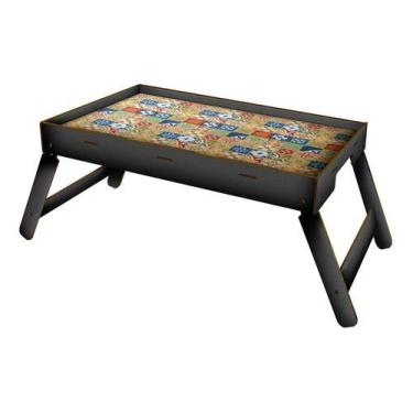 Imagem de Bandeja Café Da Manhã Retrátil - Ladrilhos Coloridos - RK, Ladrilhos C