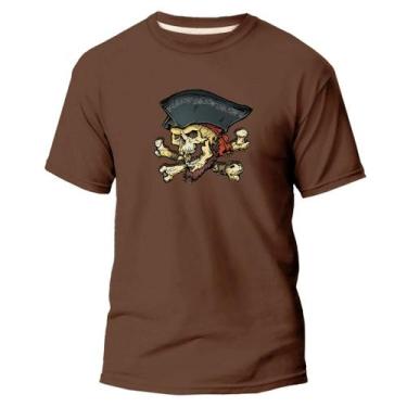 Imagem de  Camiseta Basica Algodão Premium Estampa Digital Piratas  - Pavesi, Ma
