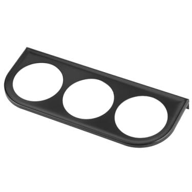 Imagem de Suporte de montagem de calibre de 3 furos, suporte de medidor de painel triplo de 52 mm e painel triplo de 5 cm, com design preciso para turbocompressor de temperatura de gás e tensão Tacho Meter