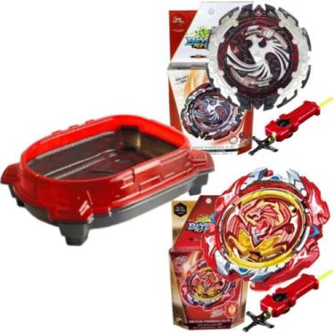 Imagem de Beyblades Dead Phoenix Vs Revive Phoenix - Rail Rush - Beyblades Top G