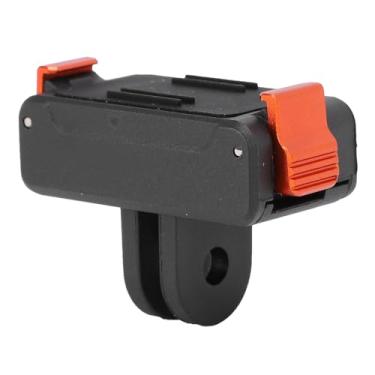 Imagem de EBTOOLS Suporte Magnético de Adaptador de Liberação Rápida, Suporte de Liga de Alumínio Com Furo de Parafuso de 1/4 para Câmeras de Ação ACTION 4 5 PRO, Conector de Garra Dupla para