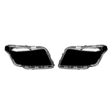 Imagem de Lente do carro luz de vidro lâmpada farol escudo Compatível com changan honor s 2017-2023 abajur transparente capa do farol(A Piar)