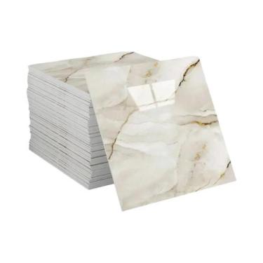 Imagem de Adesivo De Parede De Cerâmica 3D Imitação Mármore 10-50PCS Impermeável