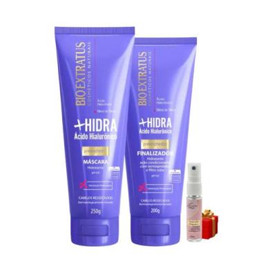 Imagem de Kit +Hidra finalização capilar 1 Máscara 250ml 1 Finalizador 200ml + P