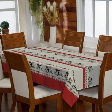 Imagem de Toallha de Mesa 4 Lugares - Textil Giordano, Vaquinha - 3169 V01