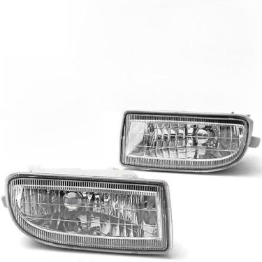 Imagem de Luz de Névoa LED para Land Cruiser 100 LC100 1998-2007 Lâmpada do Para-choque Dianteiro com Longa Vida Útil Brilhante Melhora a Visibilidade em Chuva Forte Neve Densa e Dirigindo à Noite Controle Estr