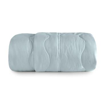 Imagem de Edredom Leve Verano - Azul Etienne Solteiro