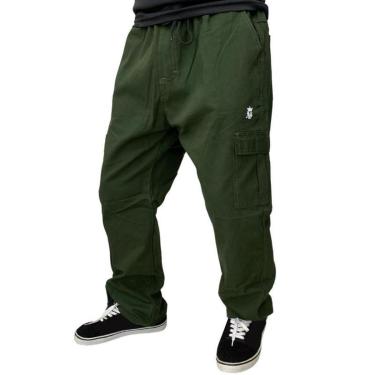 Imagem de Calça Reta CARGO VERDE Masculina Sarja The LEBRON J.-Masculino