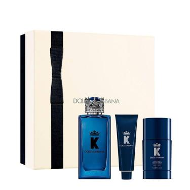 Imagem de Kit Dolce & Gabbana K Masculino - Eau De Parfum 100ml + Shower Gel 50ml + Desodorante 75g