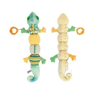 Imagem de Chocalho Musical De Pelúcia Macia Para Bebês, Brinquedo Sensorial Para