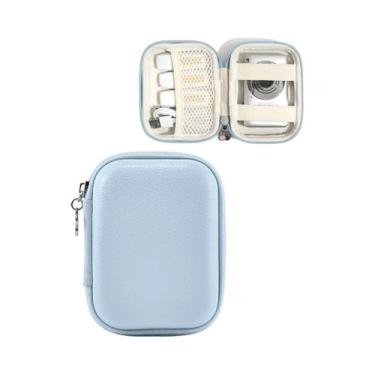 Imagem de Estojo Rosa Para Câmera Digital CAMKORY Com Bolso De Malha Para Acessó