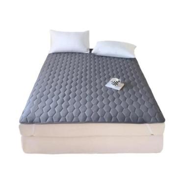 Imagem de Protetor De Colchão Impermeável Acolchoado Simples/Duplo, Capa De Colc