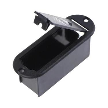 Imagem de Caixa De Bateria 9V Para Captador De Baixo Ativo Com Compartimento E C