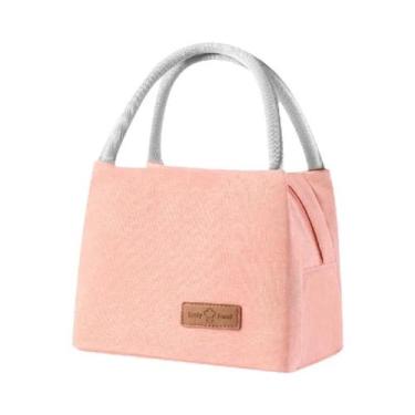 Imagem de Bolsa Térmica Portátil Feminina Para Almoço, Bolsa Refrigerada Transve