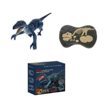 Imagem de Robô Dinossauro Controlado Por Controle Remoto 2.4GHz, Dinossauro Mini