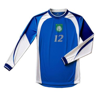 Imagem de Camiseta Palmeiras Marcos Retrô 1999 Manga Longa Masculina-Masculino