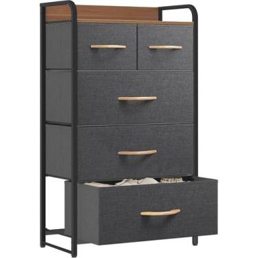 Imagem de Armario Organizador Gavetas Porta Objetos Roupas Livro Acessorios Sand