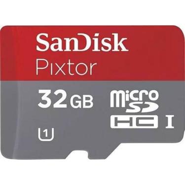 Imagem de Cartão Memoria 32GB Sandisk Pixtor High Performance