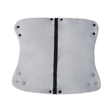 Imagem de harayaa Luvas de inverno para carrinho de bebê, ideais para clima frio, com protetor de mãos universal e quente para os pais, Cinza