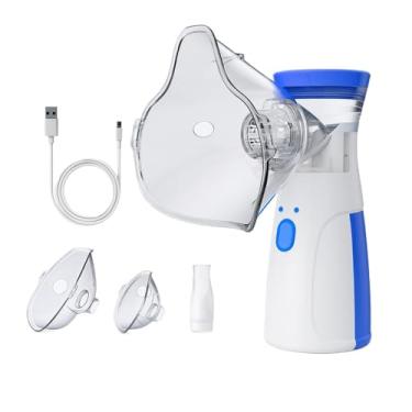 Imagem de Nebulizador Ultrassônico Portátil Recarregável USB Sem Fio – Silencioso, Compacto, para Crianças, Adultos e Idosos