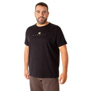 Imagem de Camiseta Maresia Silk Plus Size Tamanho Grande E1 E2 E3 Fludy Masculino Adulto Ref 2183001-Masculino