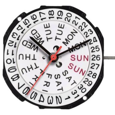 Imagem de Máquina para Relógio de Pulso Sl28k com Calendário Duplo - Rei Dos Est