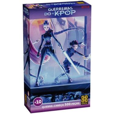 Imagem de Quebra-cabeça 500 peças Guerreiras do K-Pop - Grow