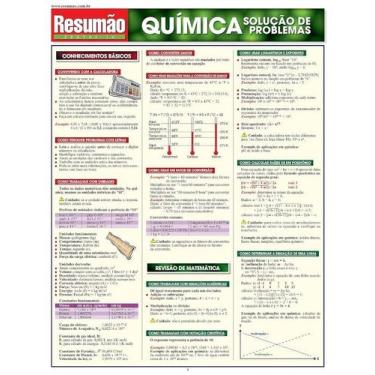 Imagem de Quimica - Solucao de Problemas - Colecao Resumao - Barros, Fischer & A