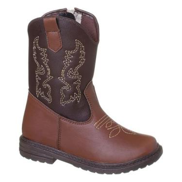 Imagem de Bota infantil meninos botinha estilo country cowboy escolar, passeios 