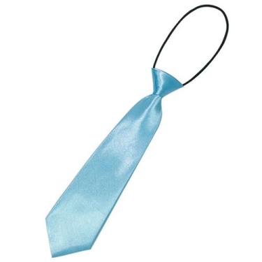 Imagem de Gravata Slim Infantil Nó Pronto Casamento Aniversário Culto - - anjo d