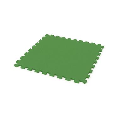 Imagem de Piso Eva Tatami Central Espumas 100x100x1cm E 50x50x1cm – Antiderrapante, Alta Densidade 100x100cm Verde